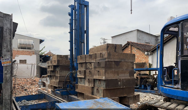 Ép trước và ép sau cọc bê tông cốt thép là gì?